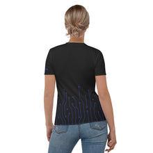 Load image into Gallery viewer, Circuit Board All-Over Print Women's T-Shirt