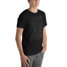 Load image into Gallery viewer, Rustic Circuit Board Unisex T-Shirt