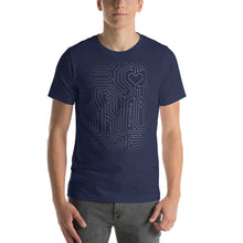 Load image into Gallery viewer, Rustic Circuit Board Unisex T-Shirt