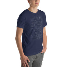 Load image into Gallery viewer, Rustic Circuit Board Unisex T-Shirt