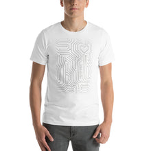 Load image into Gallery viewer, Rustic Circuit Board Unisex T-Shirt
