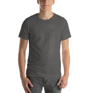 Rustic Circuit Board Unisex T-Shirt